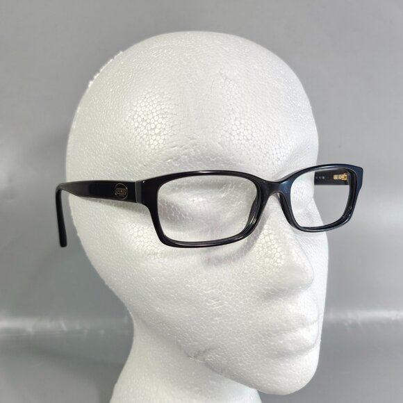 Coach Eyeglasses HC 6040 Brooklyn Frame Only 5002 Black Rectangle 50 16 135 - Picture 4 of 16